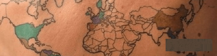 Татуировки  путешественников