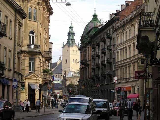 Улицы во Львове