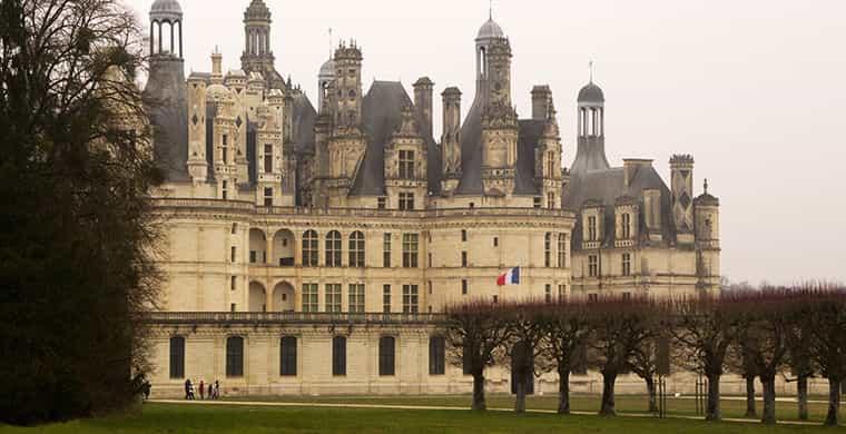 Замок Шамбор во Франции