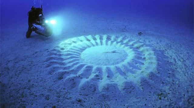 Подводные круги на полях У побережья Японии