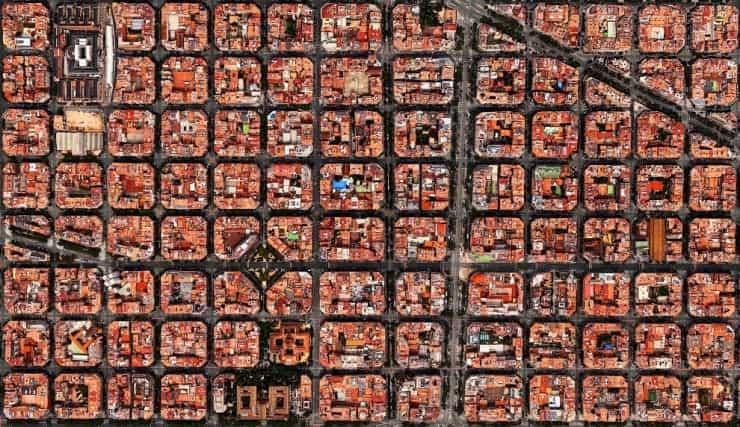 Жилые кварталы в Барселоне, Испания