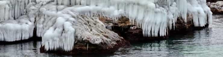 Антарктическое побережье - Херсонес скован льдом часть 2