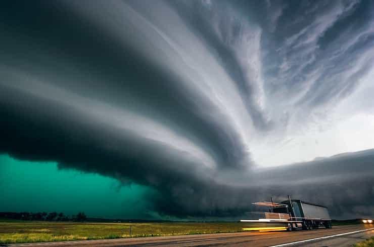 Nebraska Sand Hills Monster Supercell Storm