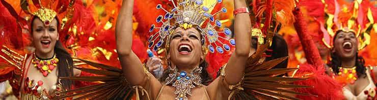 Бразильский карнавал (Бразилия в феврале)