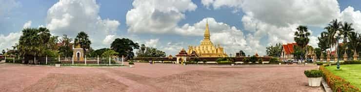 Символ Лаоса - храм Пха Тхат Луанг