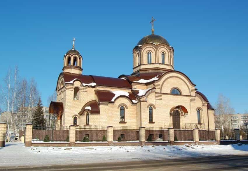 Православный храм в современном стиле